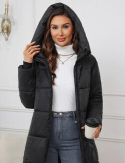 TALIA | Manteau Chaud A Capuche